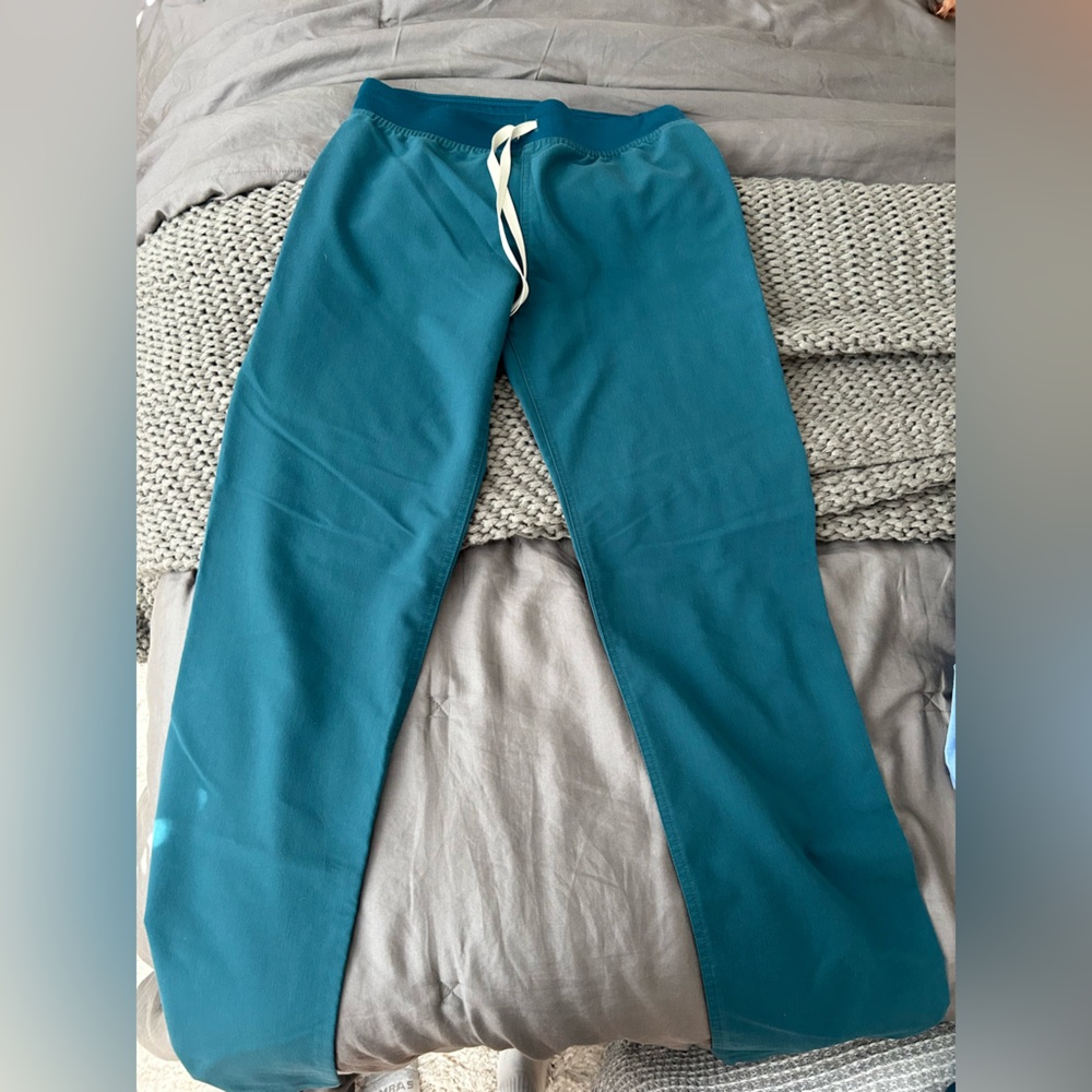 Figs Livingston Scrub Pant XS TALL - Caribbean Blue